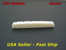 43mm Bone Nut For Fender Stratocaster Telecaster Squier Strat Tele Style Guitars