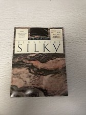 Berkshire Silky Extra Wear Sheer Control Top Pantyhose Size 4 Off Black 4527