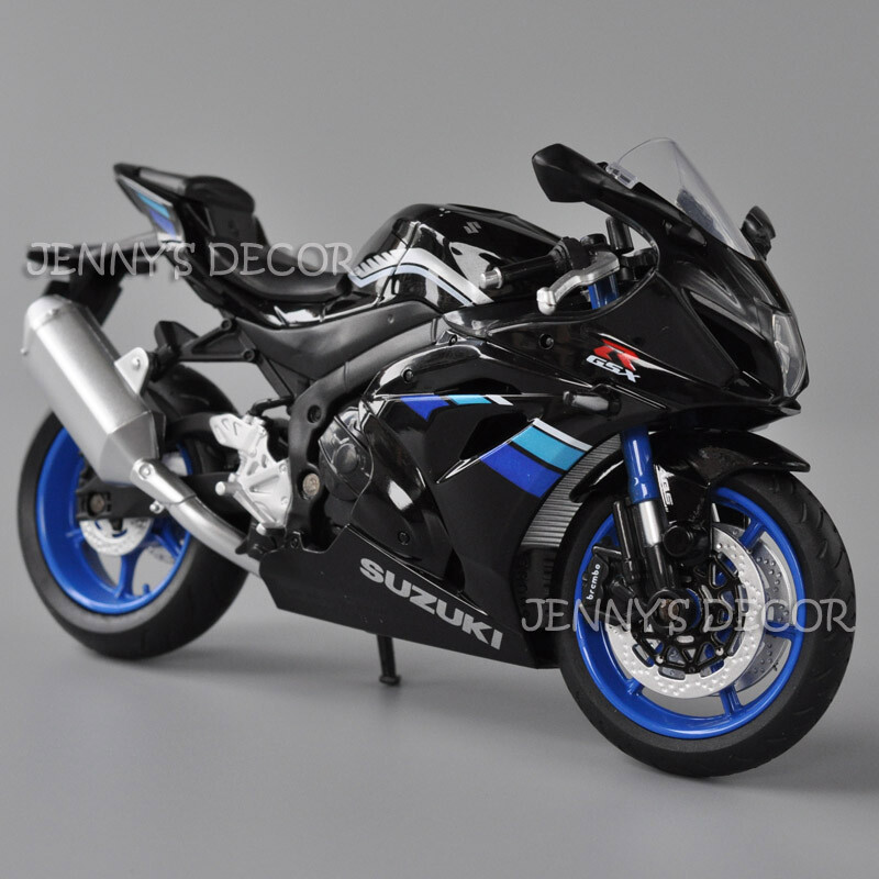 スズキ　GSX-R1000　1/12スケール　ブルー New Ray Suzuki GSX-R1000 Blue Motorcycle 1:12 Scale | eBay