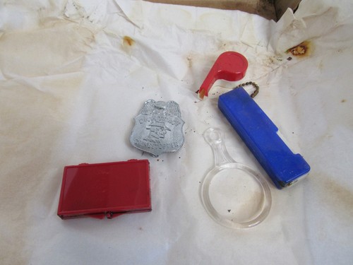 De colección Original 1961 Dick Tracy Crimestoppers Club Kit Correo Completo #KT-7 - Imagen 2 de 9