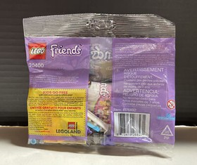 Retired Brand New Sealed Lego Friends Poly Bag Gymnastic Bar # 30400 -26 Pieces