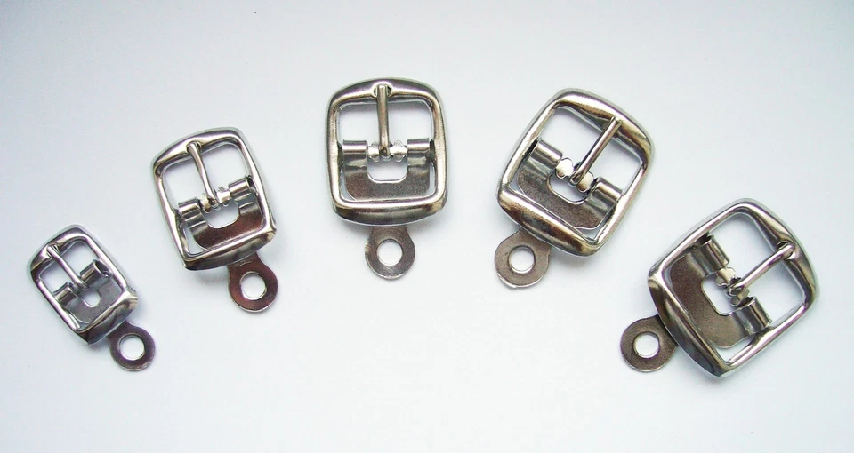 ANDERE Zehn Schuhschnallen, Schnallen, gestanzt, 20 mm