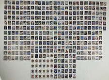 Vintage MLB Baseball Sticker Sheets – 14 Page Set 1990s Logos Players Equipment 