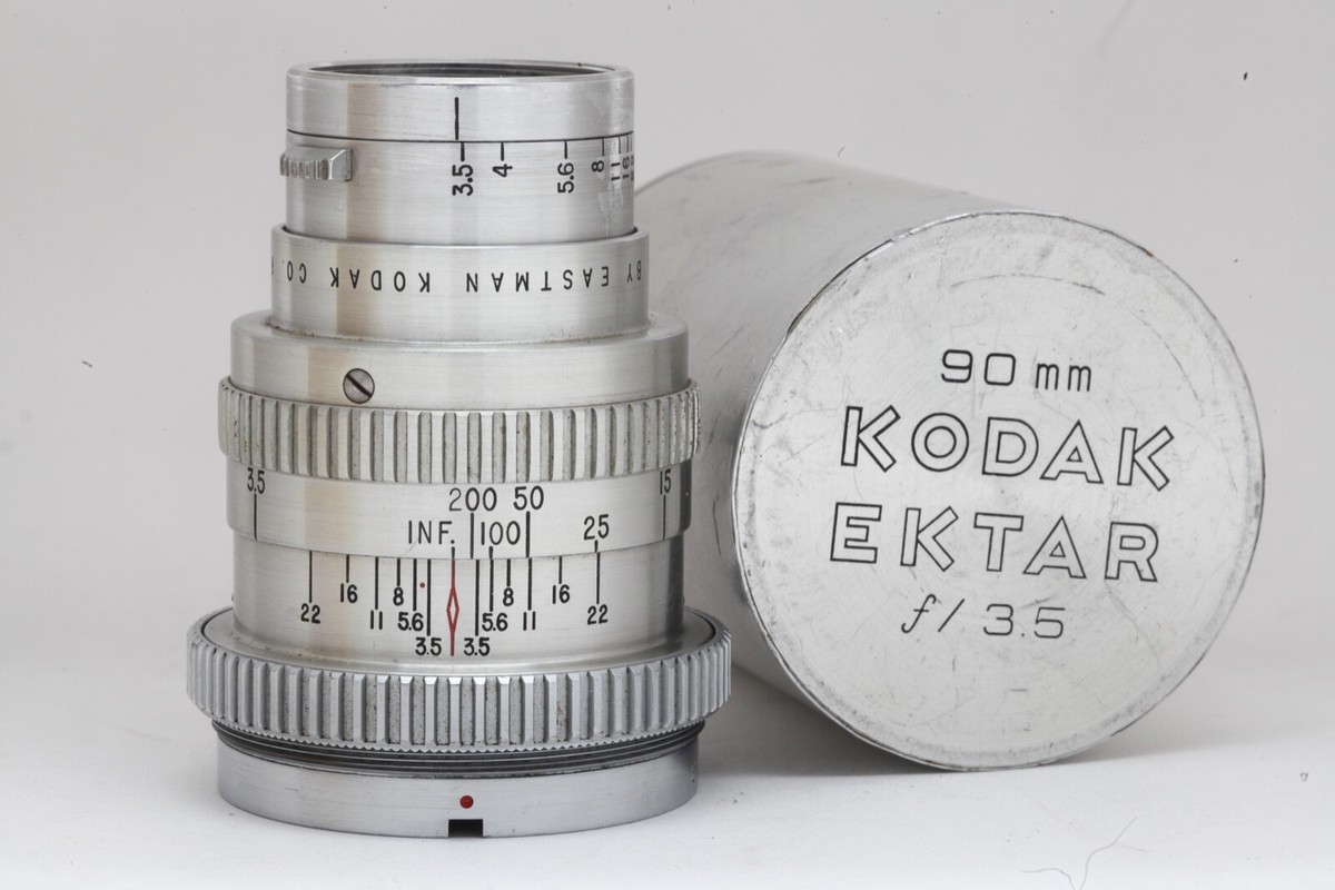 Kodak 90mm Ektar Lens for Ektar Cameras with Case #38224