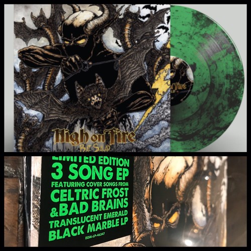 HIGH ON FIRE Bat Salad 180 Gram Emerald Vinyl 250 SEALED-Sleep Mutoid Man Zeke