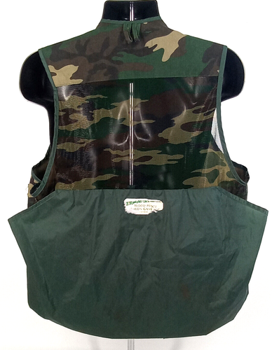 GAME WINNER Sportswear Mens Padded Shoulder Camo Shooting Vest Sz L 42/44 (Read) - Picture 2 of 14