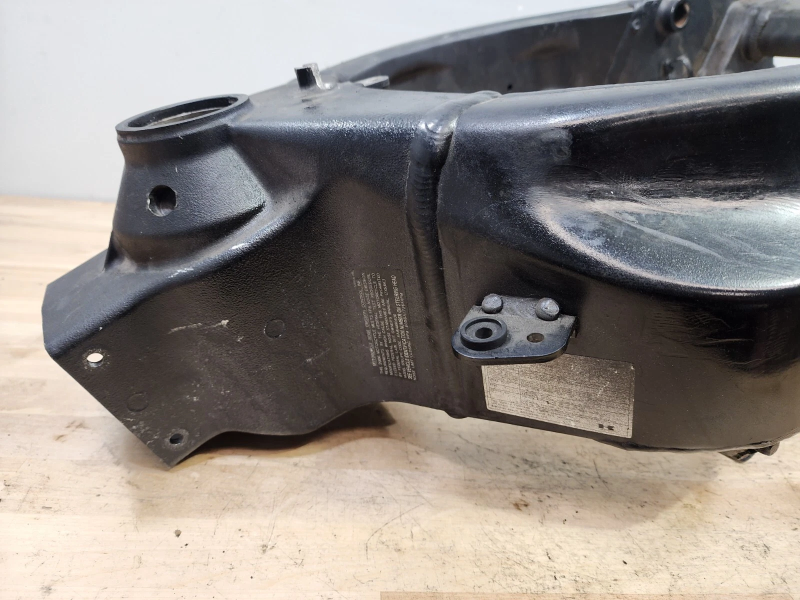 2005-2006 KAWASAKI NINJA ZX6R 636 STRAIGHT FRAME CHASSIS - 32160