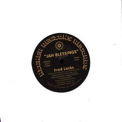 Fred Locks / Mighty Prophet - Jah Blessings / Dub (Vinyl 7'')