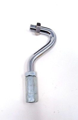 Chrome 4 1/2'' Roadway ''style'' S Handle Gear Shift Extension Vintage Semi Shifter