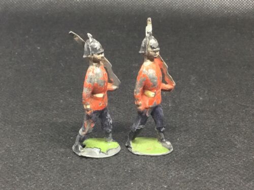 Soldatino Britains Small Scale, REGGIMENTO MANCHESTER at Slope (verde lime 307) Dama - Foto 2 di 7