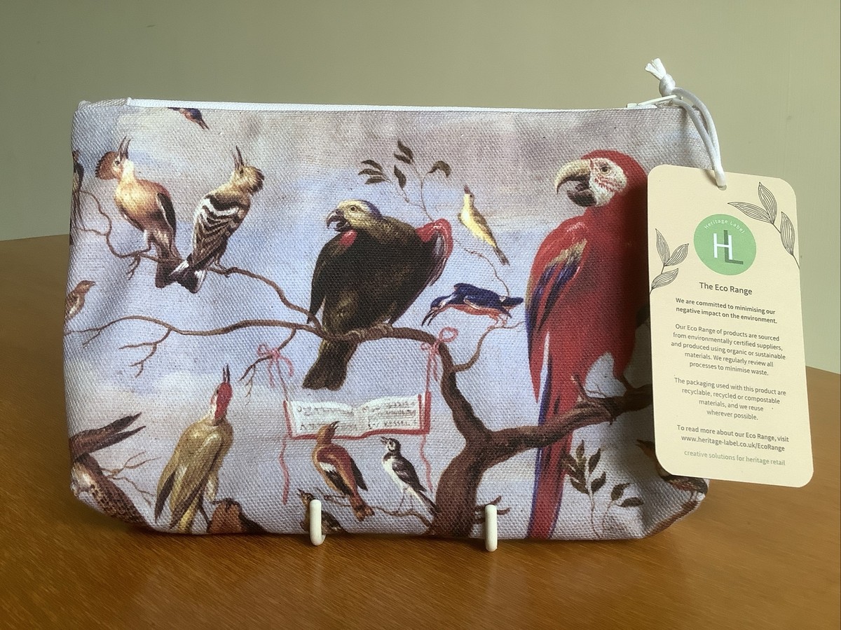 Pastel Coloured Eco Concious Pouch/toiletry Bag by Clarins UK