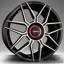 20 Zoll MC14 Alufelgen 8,5x20 5x112 ET45 schwarz poliert für VW