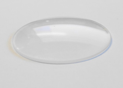Verre De Montre Minéral Diamètre 27 Mm – Type Bomber Bords Biseautés – Neuf Sans Étiquette Verlux
