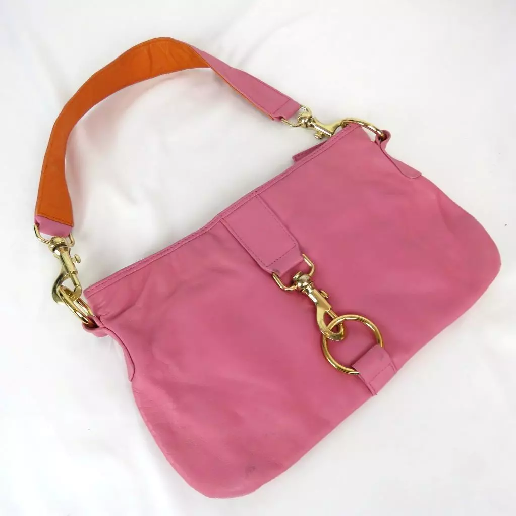 Women's Pink Shoulder Bag Female Elegant Wide Strap Pu Leather Soft  Underarm Bags Young Ladys Medium Aesthetic Purse and Handbag - AliExpress