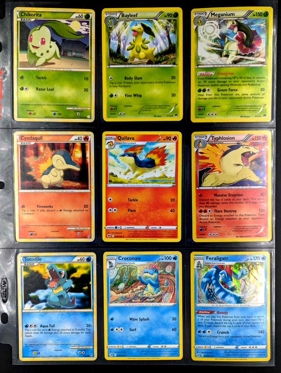 🌟ENTIRE GENERATION 2 POKEMON CARD COLLECTION🌟 # 152-251 🌟ENTIRE GENERATION 2 POKEMON CARD COLLECTION🌟 # 152-251