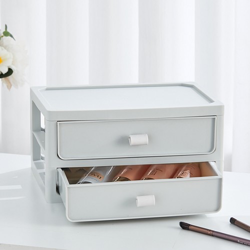 2/3/4 Drawers Plastic Tower Unit Desktop Chest Home Office Storage Box Container - Picture 11 of 24
