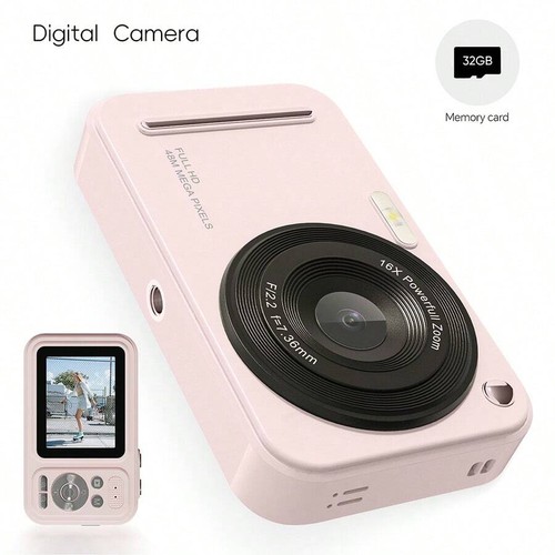 1080P HD Digital Camera, 16X Zoom, 2.4" LCD, Vlogging, Webcam, 32GB Support - Picture 18 of 74