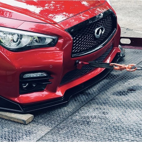 MG Pro-industry Front & Rear Bumper Screw on Tow Hook Kit Hyundai Veloster 12-17 - Picture 6 of 6