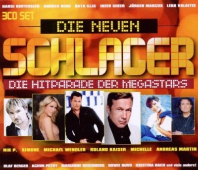 Die neuen Schlager-Die Hitparade der Megastars (2009) Andrea Berg, Nik .. [3 CD]