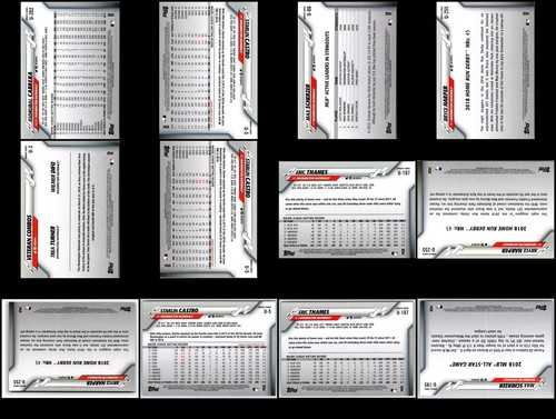 2020 Topps Update Washington Nationals (43) Card Lot - LIMITED EDITION – RARE... - Picture 6 of 8