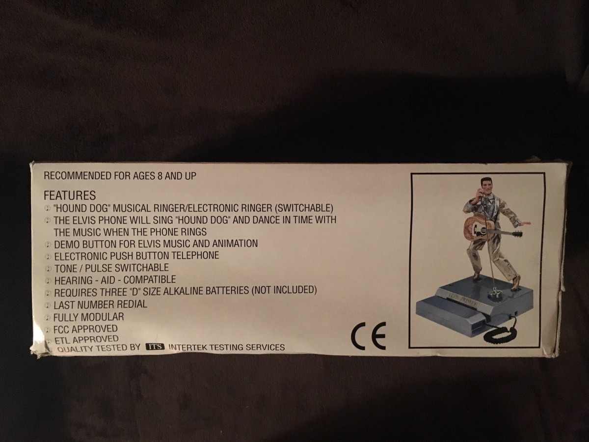 1996 TeleMania Elvis Presley Singing & Dancing Commemorative