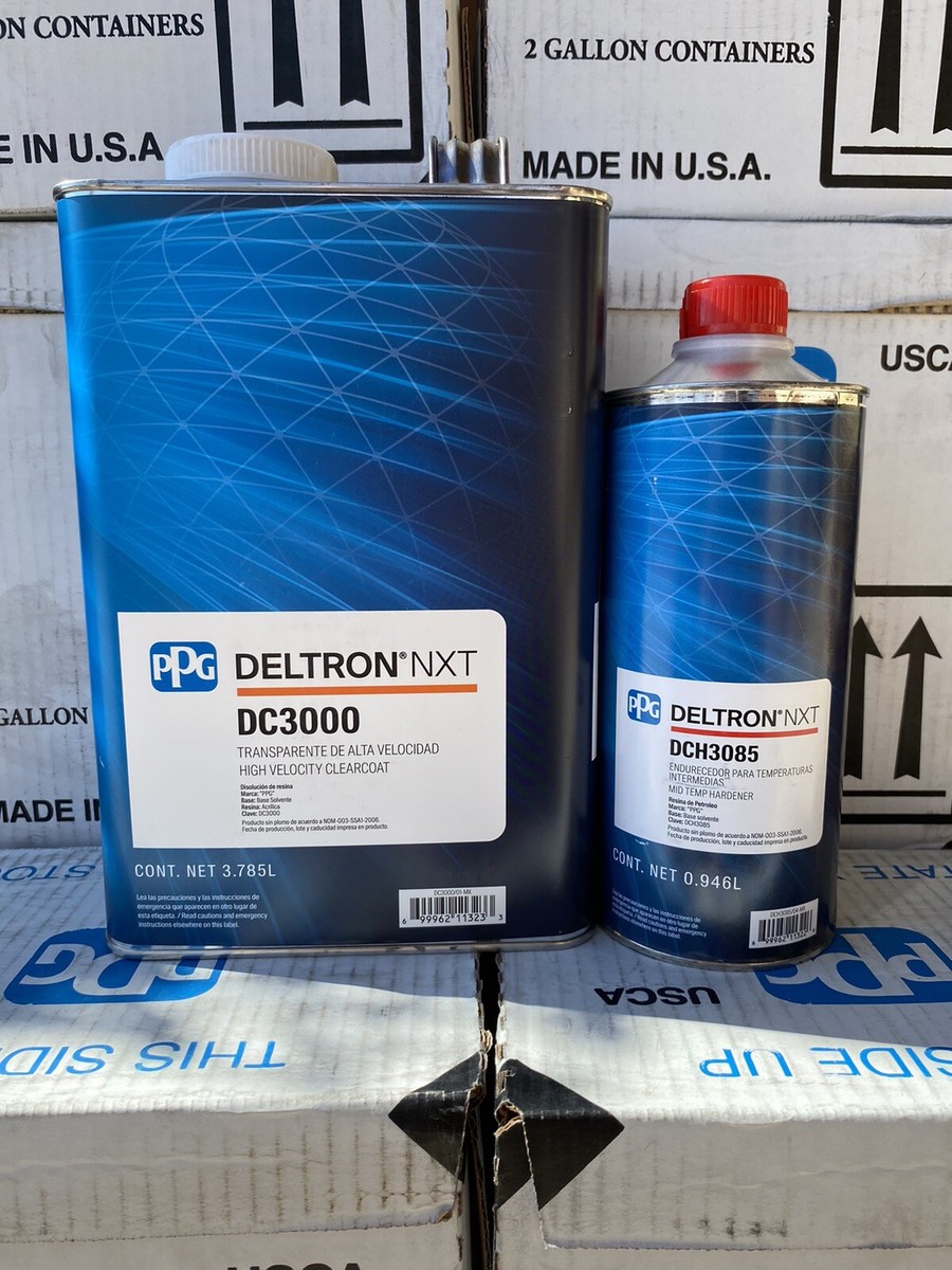 Ppg 1 Gal Dc3000, High Velocity Clearcoat, Dch3085 1 Qt Mid FREE