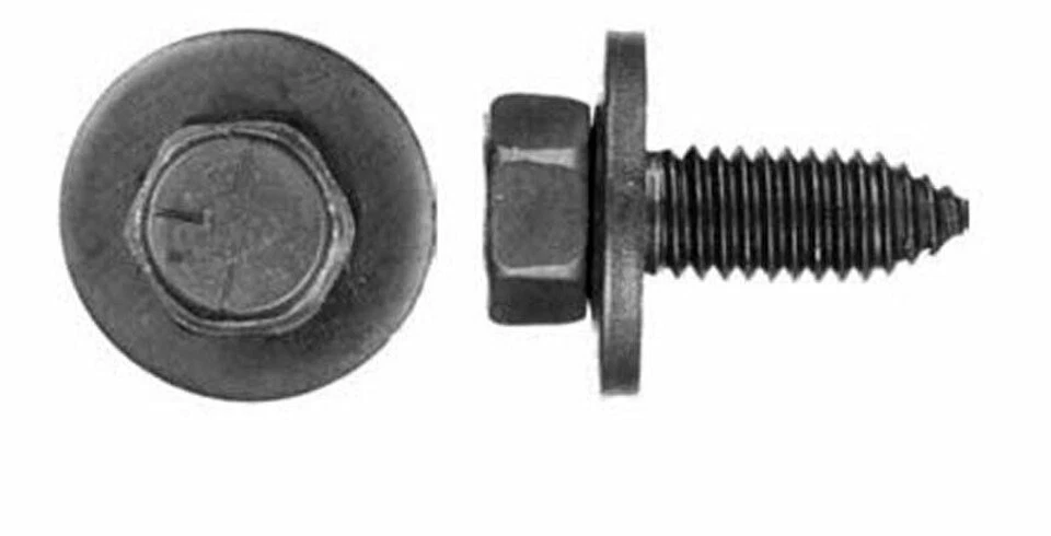 1957+ Pernos de carrocería de chasis exterior delantero Mercury Voyager 3/8-16 X 1" OEM NOS Foto 2 de 3