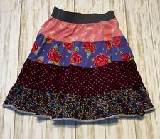 Matilda Jane Girls Paint By Numbers Fall 2013 Brushstroke Gentry Skirt Size 6