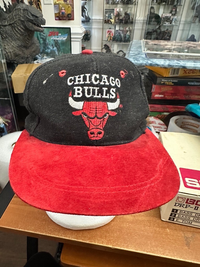 Chicago Bulls Snapback Hat Vintage NBA Product
