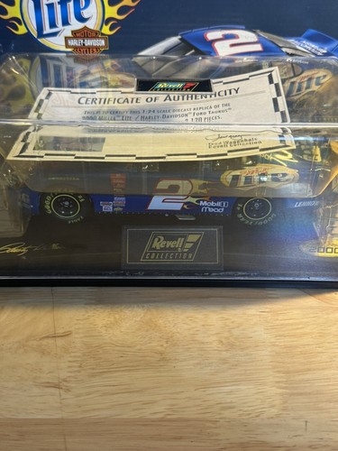 1/24 Nascar Diecast, Rusty Wallace #2, Lite/Harley Davidson, 2000, Action - Picture 5 of 6