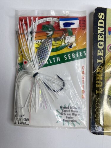 Uncle Buck's Spinner Bait Fishing Lure Bass Pro Shops Pradco Lot of 3 NEW - Picture 2 of 7