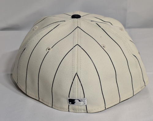 New York Yankees New Era 59FIFTY 2000 Serie Mundial Gorra Ajustada a Rayas Talla 8 MLB - Imagen 3 de 4