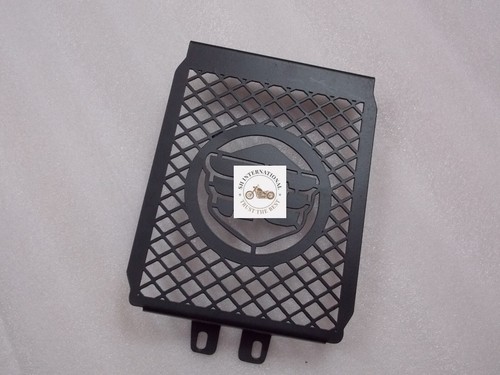 Fit For Royal Enfield GT 650 & Interceptor 650 Radiator Guard Grill Steel Black - Picture 2 of 12