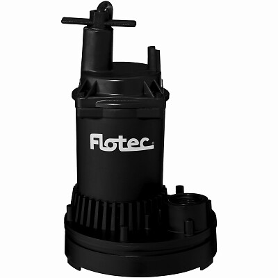 Bomba utilitaria de extracción de agua Flotec FP0S1250X, 1/6 HP - Cantidad 1 - Imagen 2 de 2