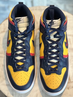 激レア!! Women’s Nike Dunk High Up Rebel 'Michigan' Nike Dunk High Up Rebel Michigan Size 10.5 | eBay