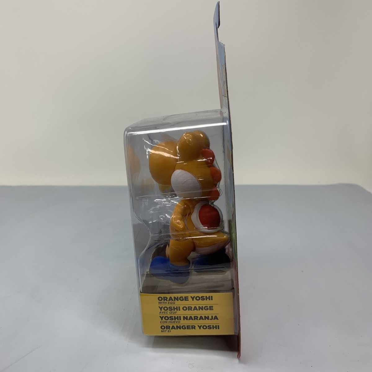 Super Mario Action Figure 4 Inch Orange Yoshi Collectible Toy With