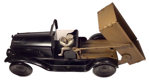 Vintage and Rare 1920’s Neff Moon Open Cab Dump Truck ~ Pressed Steel ~ 14 Inchs - Picture 12 of 14