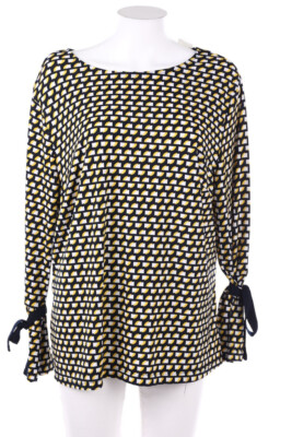 Essentials by Tchibo Tunic Blouse Paisley Print Batwing Sleeves D 44-46
