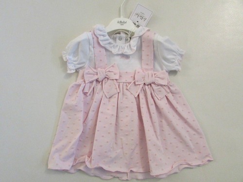 LE BEBE' ABITO VESTITO BATTESIMO BAMBINA PRIMAVERA ESTATE 3 6 12 MESI | eBay