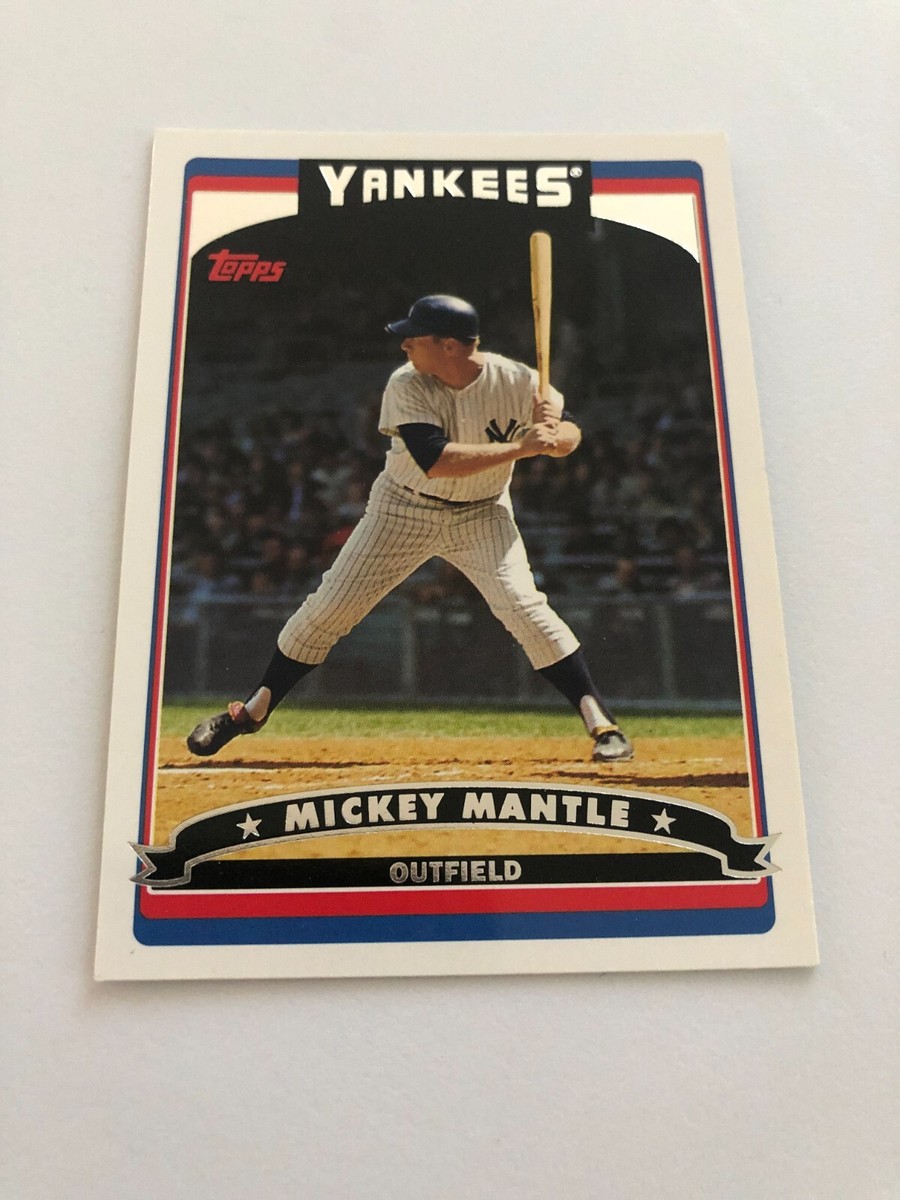 MICKEY MANTLE 2006 TOPPS BASEBALL CARD #7 | eBay