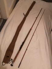 B JAMES & SON RICHARD WALKER “MKIV” SPLIT CANE CARP FISHING ROD