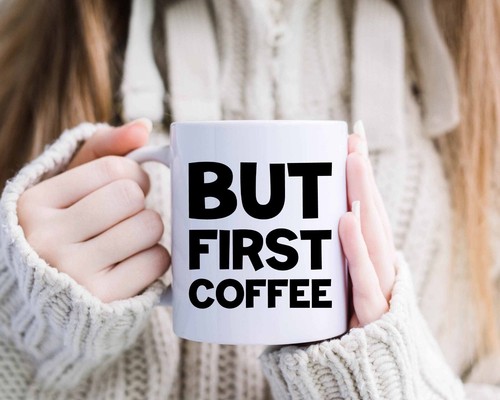 Kaffeeliebhaber mit schrulligem Zitat, Keramik Kaffeebecher 11 Unzen - Bild 14 von 46