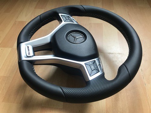 ORIGINAL LENKRAD AMG MERCEDES A B C E SL SLK GLK W172 W176 W212 W204 W218 W231 - Picture 2 of 20