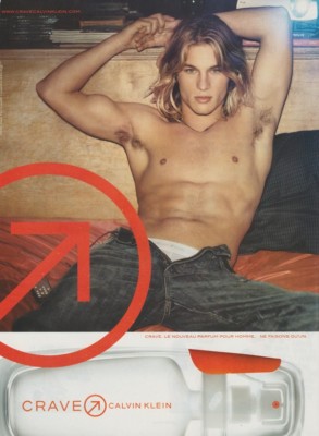 Werbepapier - Advertising Paper - Crave von Calvin Klein