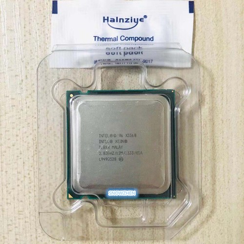 Intel Xeon X3360 CPU Quad Core 2.83Hz 1333MHz 12MB SLAWZ LGA775 Processors - Picture 2 of 2