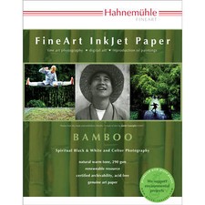 Hahnemuhle Bamboo FineArt Paper 290 gsm  8.5 x 11" - 25 Sheets