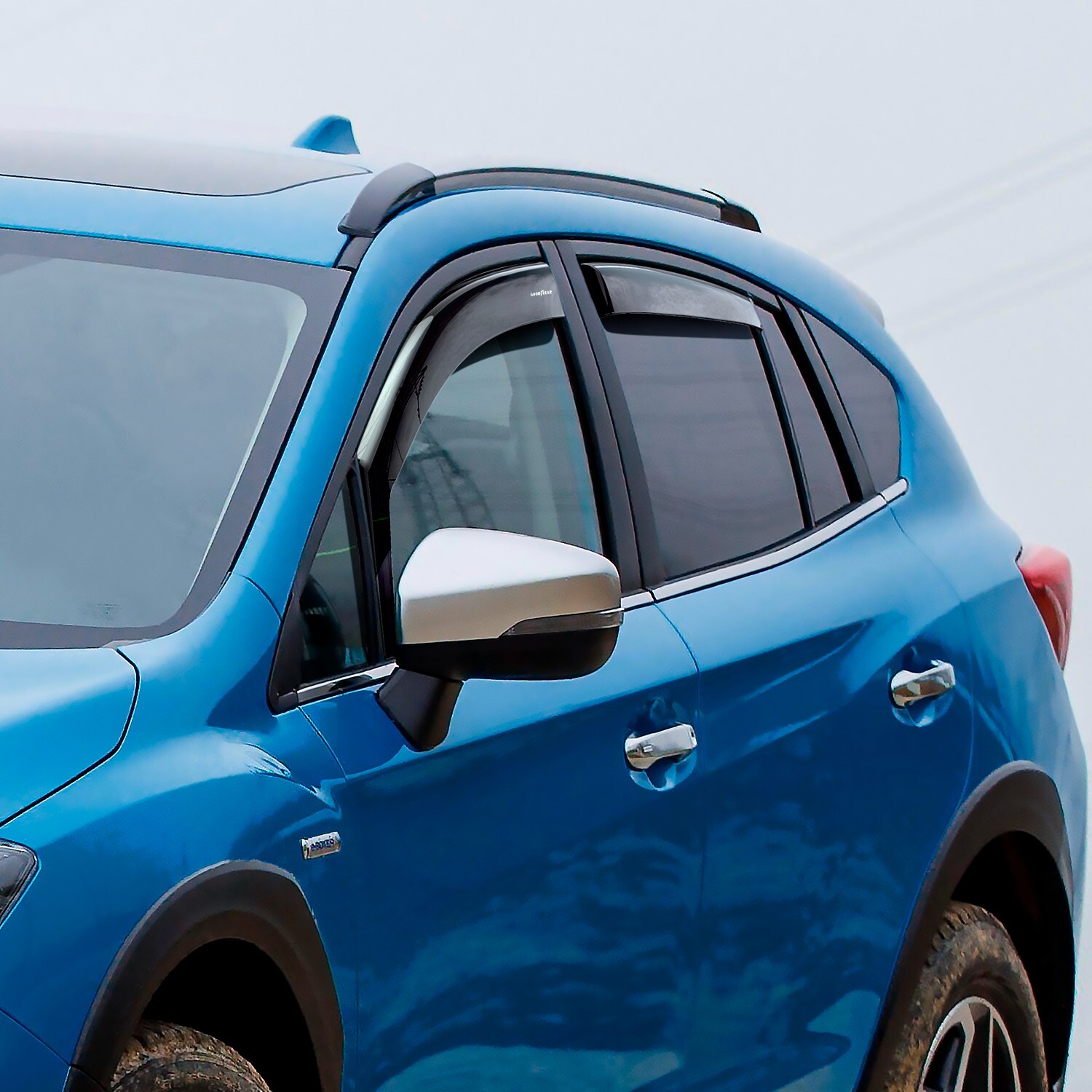 Side Window Deflectors Rain Guards for 20182023 Subaru XV Crosstrek in