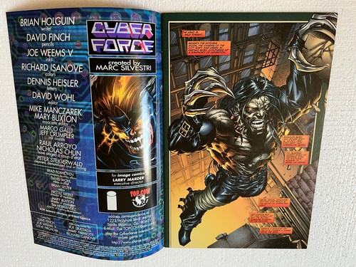 Cyber Force 27 Image Comics 1996 NM - 9.0 - 9.2 Quesada's Ash Appearance - Picture 4 of 12