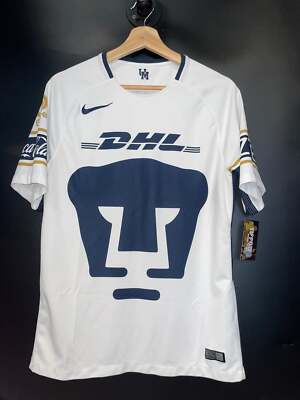 Pumas UNAM 2017 Nike Authentic ユニフォーム PUMAS UNAM 2017-2018 ORIGINAL JERSEY Size M | eBay