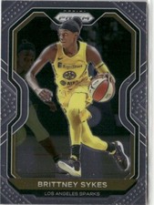 2021-22 Panini Prizm WNBA Brittney Sykes Los Angeles Sparks #68